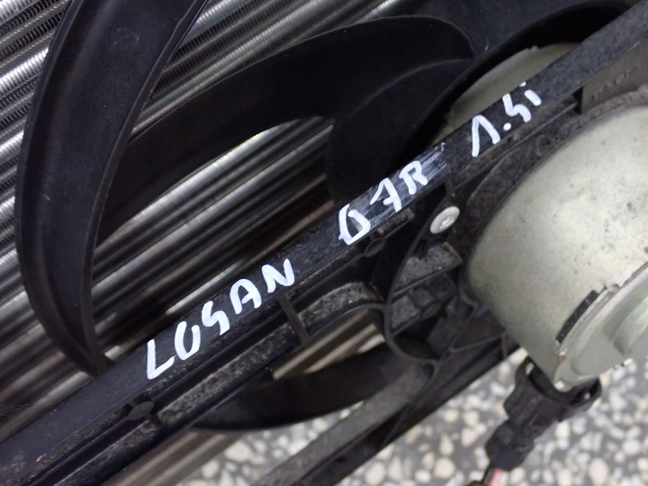 фото №9, Комплектный перед капот лампы бампер европа dacia logan 1.4 07r