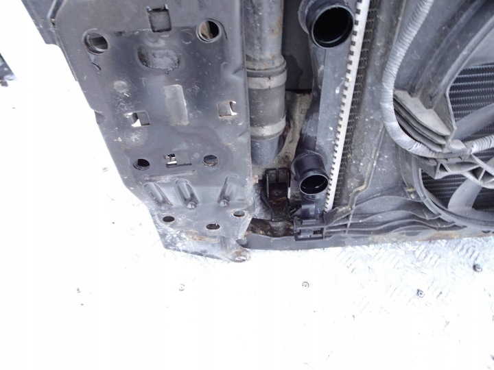 фото №11, Передняя панель радиатор kpl. nissan qashqai j10 рестайлинг 10-13 r. 1.5 dci