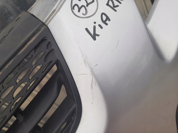 фото №9, Бампер решітка радіатора перед переднє kia rio ii 2005-2009 дорестайлінг срібний