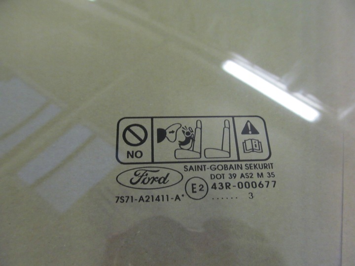 фото №6, Ford mondeo mk4 07-14 скло двері лівий перед c402