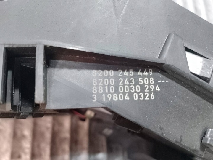 фото №8, Перемикач комбінований renault modus 8200245449 8200243508 88100030294 1.2