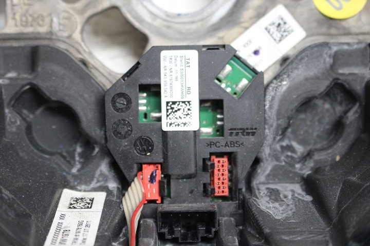 фото №11, Vw amarok кермо шкіра 2h0419091d 2h0 419 091 d e74 - чорний