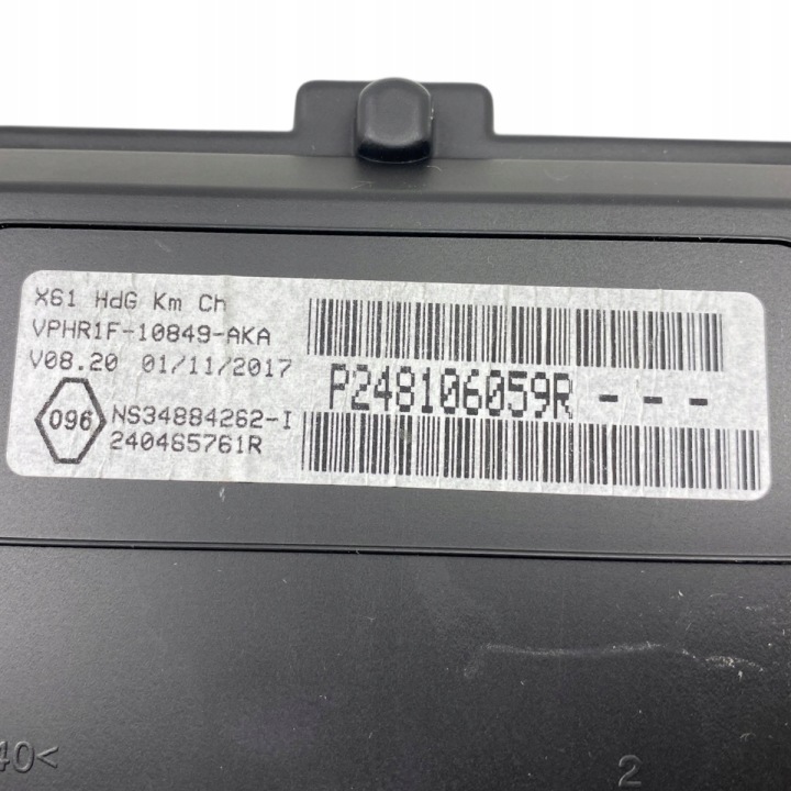 фото №10, Панель приборов renault kangoo ii рестайлинг 1.2 tce 248106059r