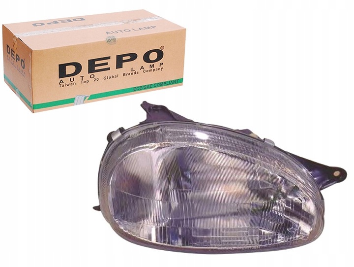 фото №2, Depo фара opel corsa b 93-09/00 h4