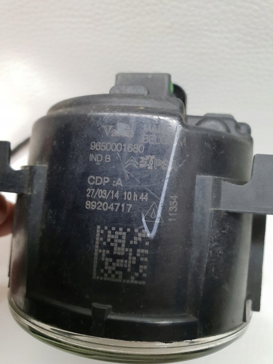 фото №7, Peugeot citroen галоген w бампер перед 9650001680