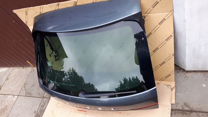 фото №6, Skoda superb iii універсал 15-23 рестайлінг кришка задня багажника комплектна lf7y 2021