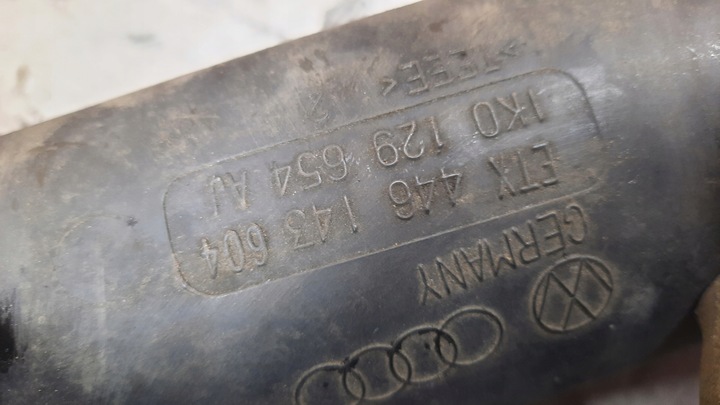 фото №3, Труба интеркулер 1k0129654aj seat leon ii 140km