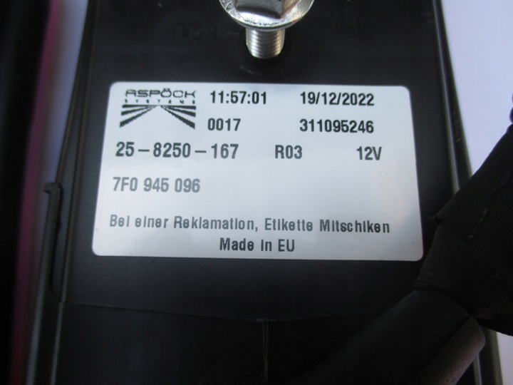 фото №11, Kpl лампа задня ducato boxer jumper рама коробка передач