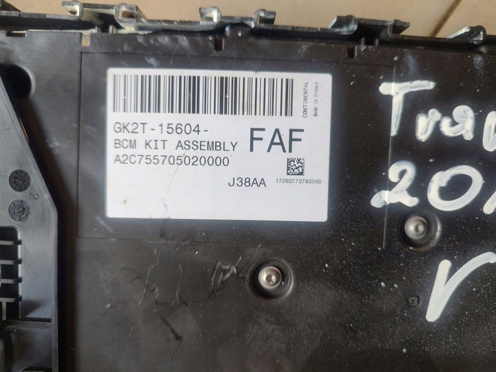 фото №3, Ford transit mk8 модуль bcm коробка gk2t15604faf