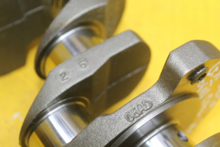фото №9, Вал коленчатый vw golf vi audi a3 8p seat leon skoda 1.6 mpi cmx 06ad da50857