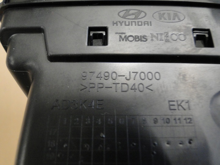 фото №8, Kia ceed iii решітка повітропровід права