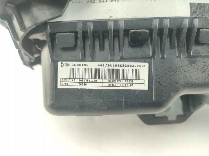 фото №12, Подушка подушка  пасажира заглушка fiat linea 51795419