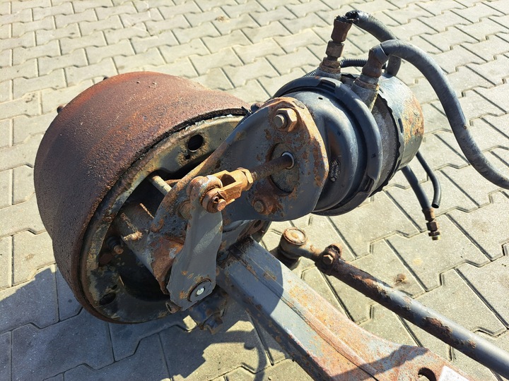 фото №6, Балка вісь передня поворотна опора барабани ступиці volvo fh fm 9 12 13 16