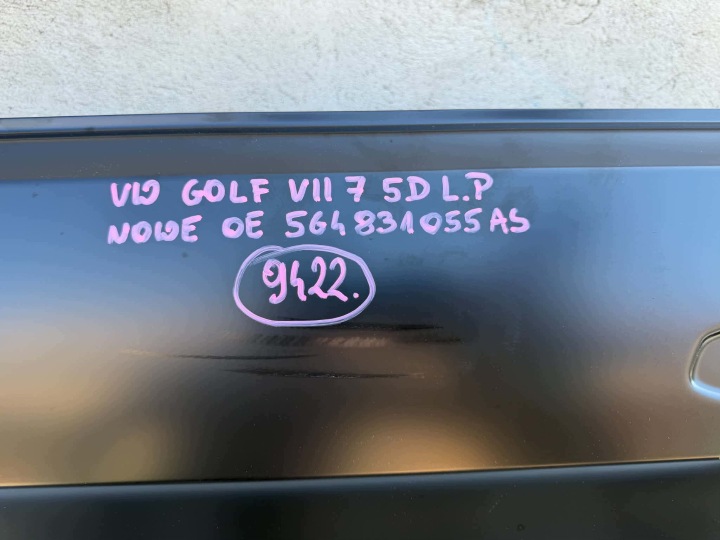 фото №11, Volkswagen golf vii 7 5d двері ліві перед передні нове oem номер 9422