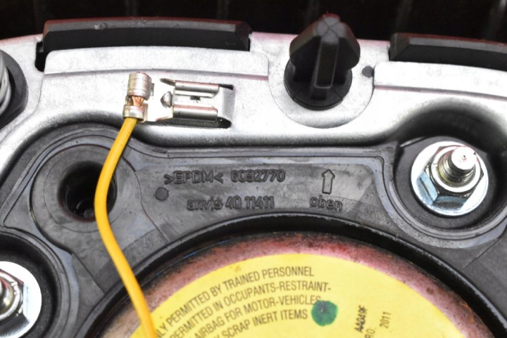 фото №11, Подушка  повітряна подушка водія 33678382902 bmw f10 f11 13-17