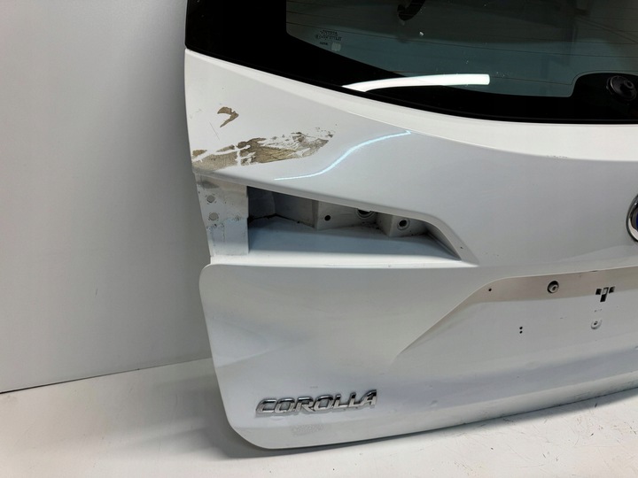 фото №8, Toyota corolla e21 універсал 19- кришка багажника зад задня біла скло