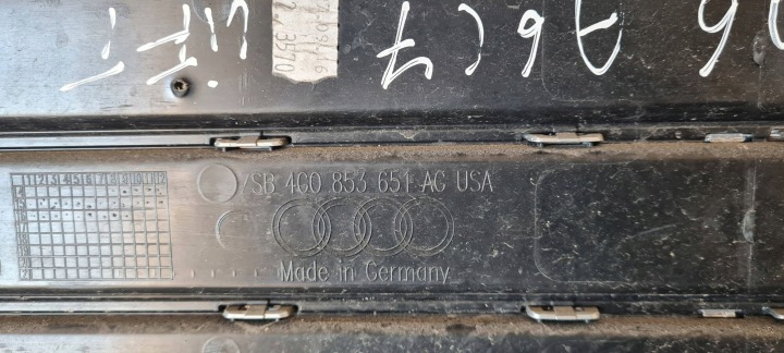 фото №12, A6 c7 4g рестайлинг центральная решётка бампера хром sline 4g0853651ag