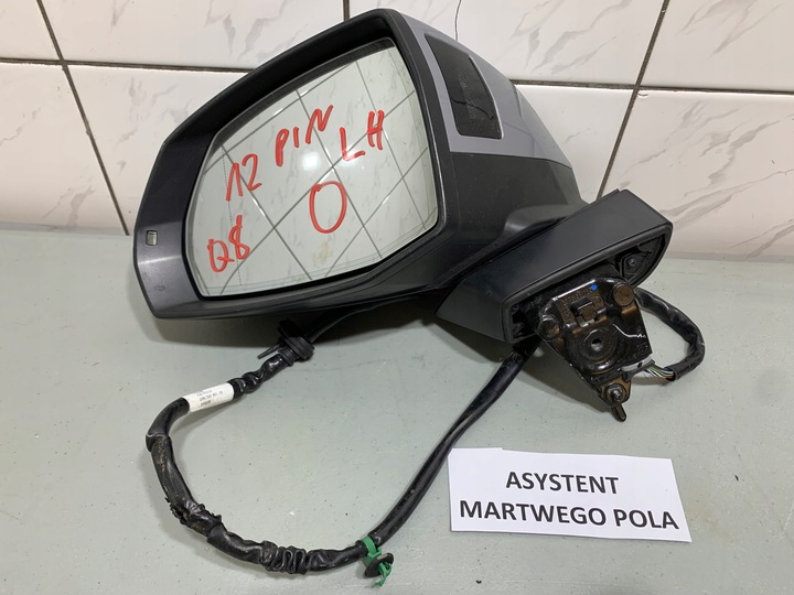 фото №1, Дзеркало зовнішні audi q8 4m8 4m ліві 12 pin асистент bliss