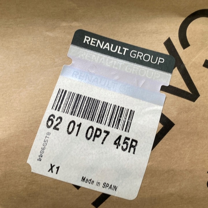 фото №13, Новий oem номер бампер передній pdc renault symbioz captur ii рестайлінг 62010p745r