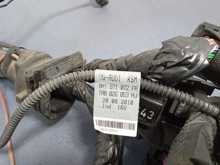 фото №13, Audi a4 b8 1.8 tfsi жгут двигателя 8k1971072fa