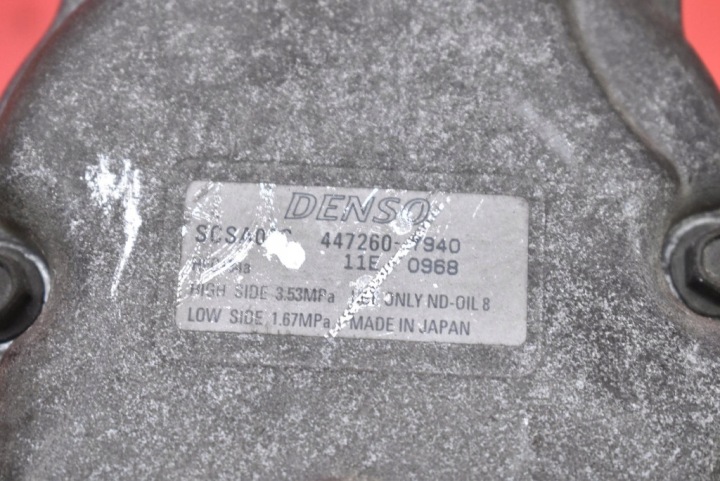 фото №7, Компресор насос кондиціонера 447260-7940 subaru legacy 4 iv 2.0 16v 138 km