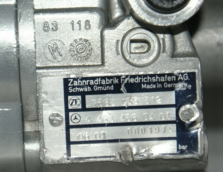 фото №6, Насос усилителя mercedes g500 g55 zf org a 4634660401