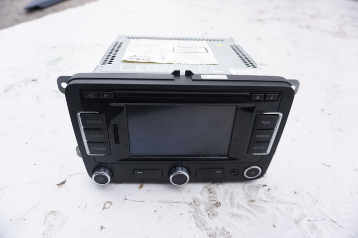 фото №1, Радіо cd навігація 5p0035191g seat leon 2 ii