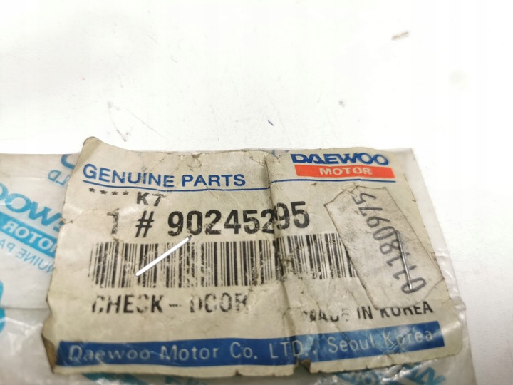фото №7, Ограничитель дверь передних l/p daewoo nexia 1995- оригинальный номер 90245295