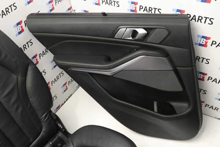 фото №9, Bmw g05 x5 сиденья комфорт диван обшивки 7-osób чёрная кожа м-пакет ролеты