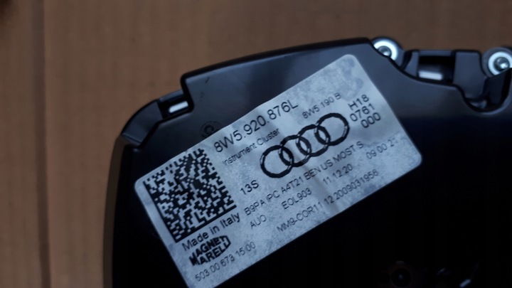 фото №10, S4 b9 рестайлінг спідометр  манометр 3.0 tfsi 8w5920876l