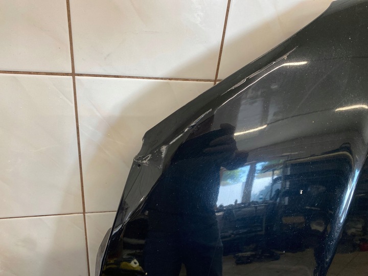 фото №6, Капот передняя bmw 1 e81 e87 чёрная повреждённая