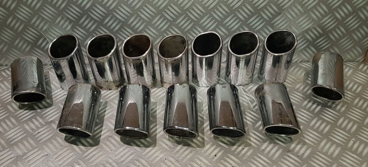 фото №11, Bmw e60 e61 530d 2.5 3.0 d наконечник глушник хром накладка вихлоп 7534036