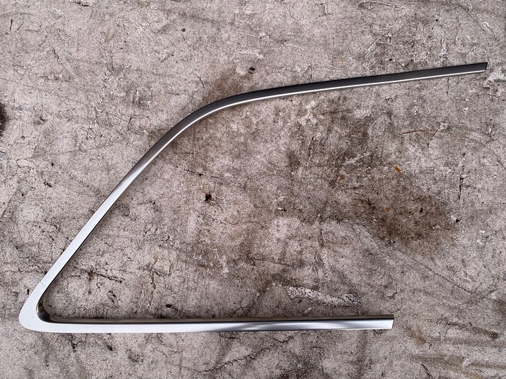 фото №1, Audi q7 4m0 планка рамка скла хром зад ліва