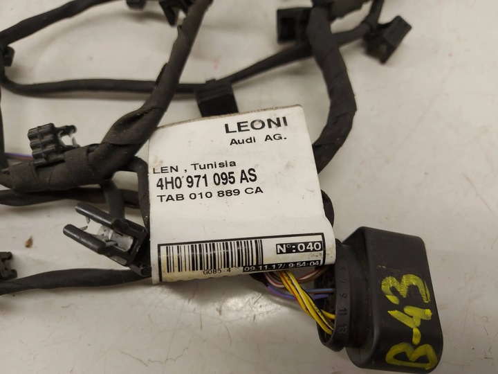 фото №5, Audi a8 s8 d4 4h джгут датчиків паркування pdc бампера