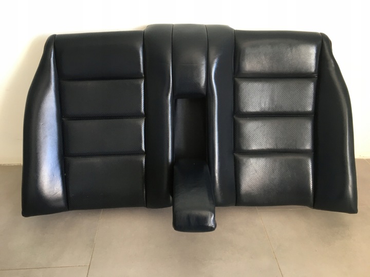 фото №11, Задні спинка диван синя темно-синя шкіра mercedes w124 cabrio a124