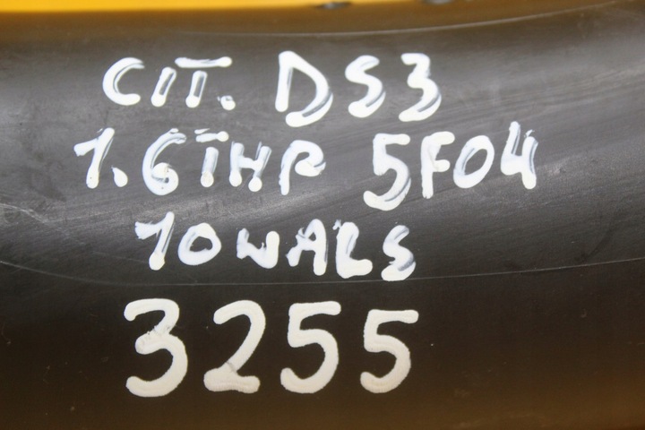 фото №10, Труба повітропровід повітря citroen ds3 peugeot 1.6 thp 5f04 9680051280a