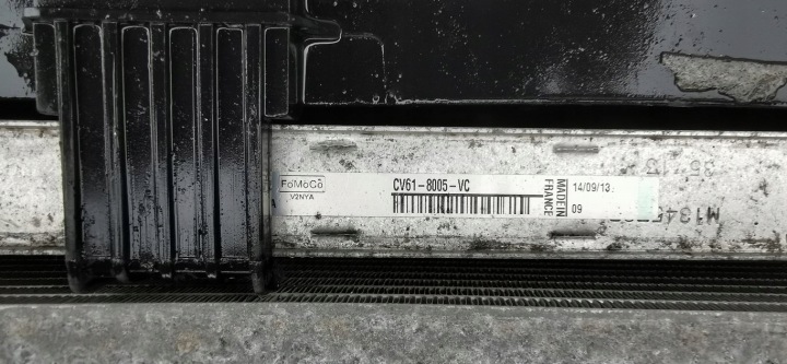 фото №5, Ford focus mk3 1.0 ecoboost 11-14- радіатор комплект cv61-8005-vc