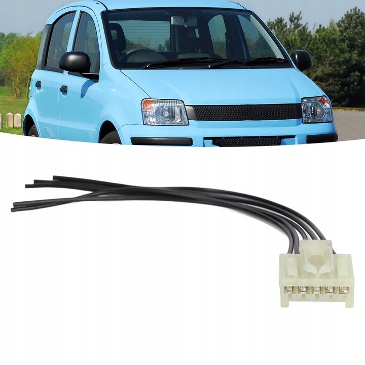 фото №14, Джгут штекер лампа fiat panda punto 4x4/suv