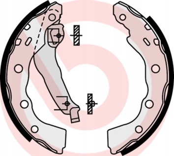 КОЛОДКИ ГАЛЬМІВНІ BREMBO S 54 515 S54515