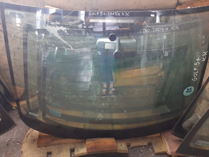 фото №2, Скло передня лобове vw golf v 5 + 2005