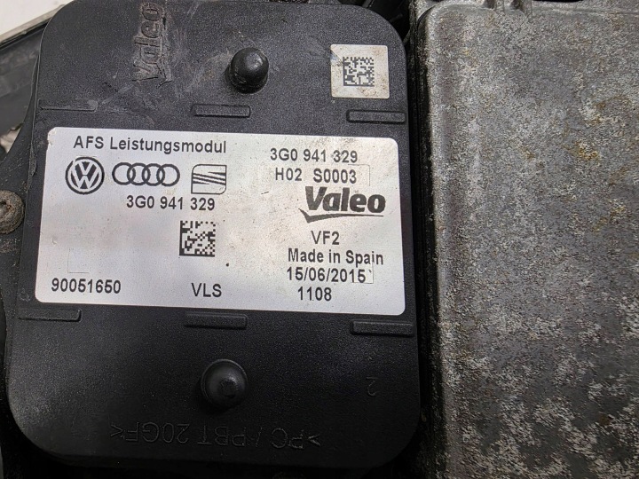 фото №15, Vw passat b8 фара передняя правая (правая фара, головной свет) перед полный led 3g1941082c комплектная европа 15 r