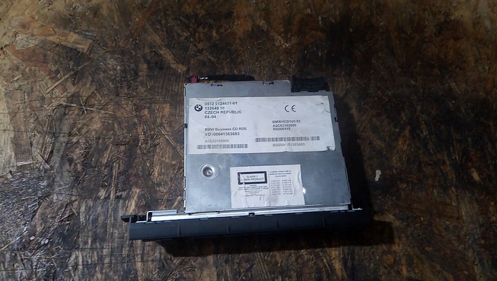 фото №8, Радіо радіопрогравач bmw бізнес cd e46 9124631