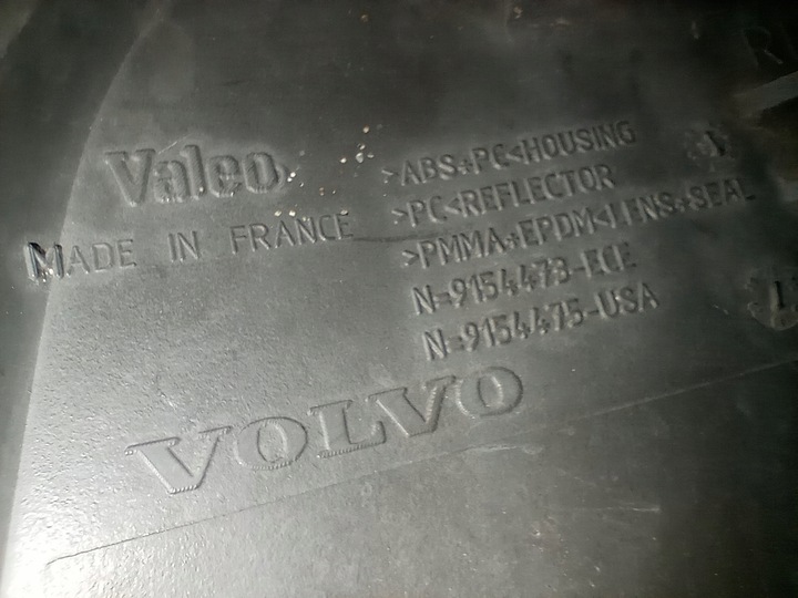 фото №9, Volvo s80 i лампа правый перед 9154473 9154475-usa