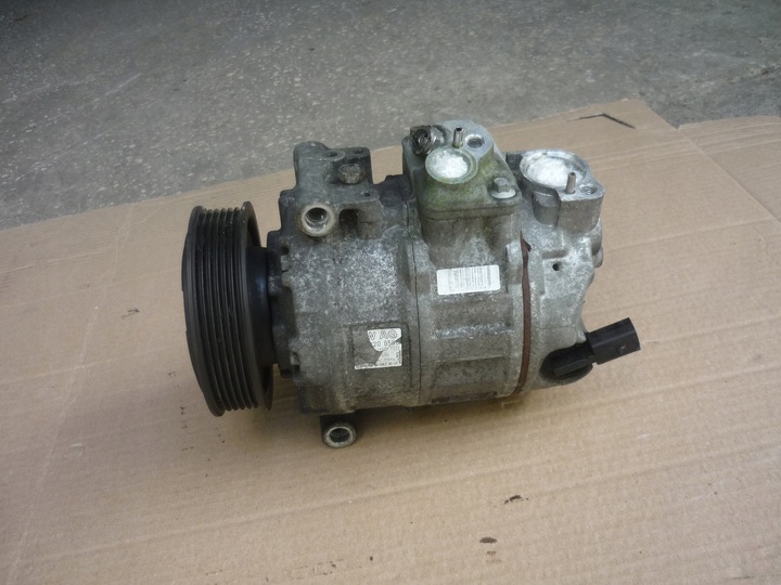 фото №1, Компрессор кондиционера vw audi seat skoda 1.4 tsi 1.6 fsi 2.0 fsi / исправная