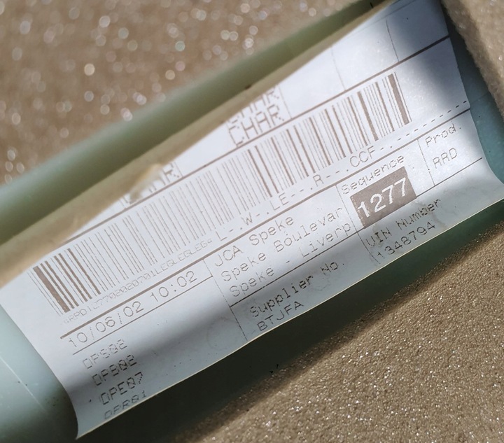 фото №7, Оббивка боковина правий зад jaguar x-type x400