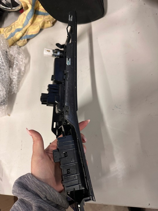 фото №8, Панель керування тунель середній golf vii 5g1864263am 5g1863245f