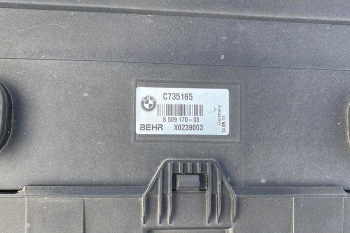 фото №8, Комплект радиатор bmw 5 f10 8509740 2.0l дизель 135kw 2013