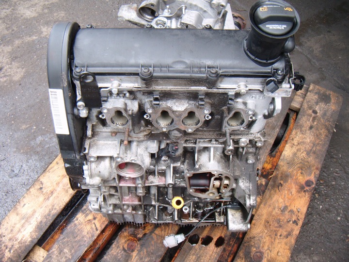 фото №7, Vw golf v plus 05-09 1.6 75kw/102km двигун голий стійка код bse