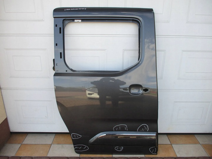 фото №1, Двері зсувні праві citroen berlingo iv partner