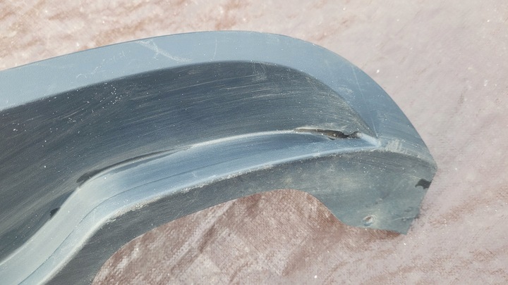 фото №8, Skoda octavia iv 4 бампер зад задній накладка спойлер спойлер